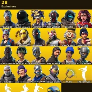 🔥 Fortnite OG Account- 51 skins | Black Knight | Floss | Take The L |