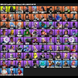 PC/PSN] | 83 skins | Rogue Agent | Darth Vader | Spectra Knight | Ravage |
