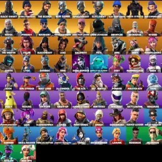 Best Deal ✅ 74 skins | Black Knight + Og Stw Deluxe Edition