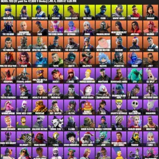 🔥 Fortnite OG Account - 193 🧥 | Travis Scot