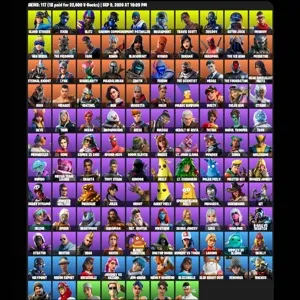 🔥 Fortnite OG Account - travis scott custom 4