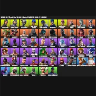 🔥 Fortnite OG Account - 56 Skins | Take The L | The Reaper