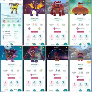 🔥 Pokemon Go Account - 🔥 LVL 70 | SHUNDO SOLGALEO | 426 PASSES | 6.8K COINS | 126 SHINY LEGENDARY | 1.4K LEGENDARY