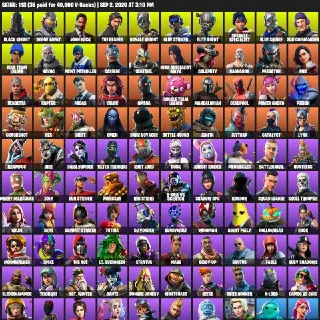 🔥 Fortnite OG Account - Black Knight | AC/DC | Take The L | Floss
