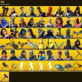 🔥 Fortnite OG Account - 105 skins | Floss | OG STW | Black Knight | IKONIK | Sparkle Specialist | Royale Knight