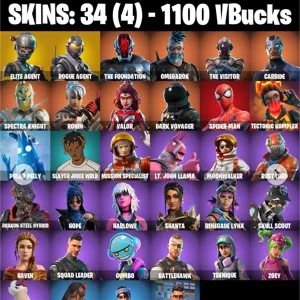 🔥 Fortnite OG Account - 34 skins 🍂 1100 VB 🍂 [All Platforms] 🍂 Elite Agent | Take The L | Reaper
