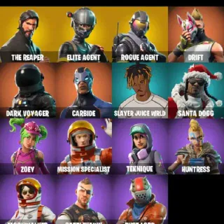 🔥 Fortnite OG Account - 15 Skins + The Reaper + Rogue Agent + Take The L