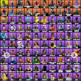 Fortnite Game Account - 139 Skins | Travis Scott