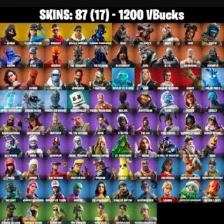 🔥 Fortnite OG Account - 87 Skins | IKonik | Merry Mint Axe | Royale Bomber