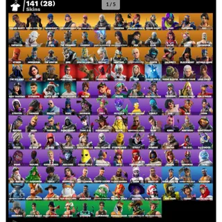 🔥 Fortnite OG Account -  141 skins 🎮 | OG STW 💾 | Travis Scott 🌵 | Omega (Stage 5)  I Raz