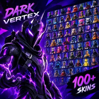 🔥 Fortnite OG Account - 100% Dark Vertex + 100+ PREMIUM SKINS