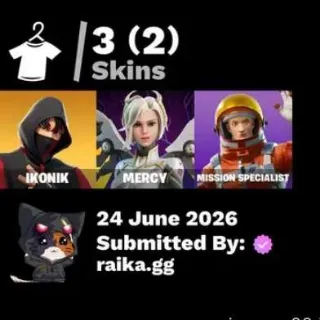 Ikonik ❤️ Fortnite Account