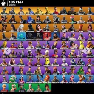 🔥 Fortnite OG Account - 105 skins | Elite Agent | Take The L | Rogue Agent | Omega | Orange Justice | Blue Team Leader