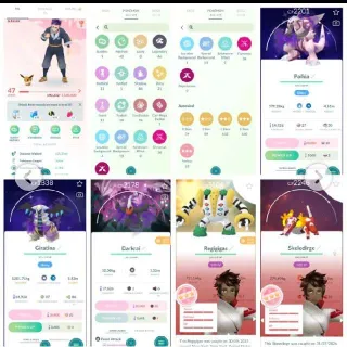 🔥 Pokemon Go Account - Level 47 🔥 Shiny Shadow Palkia 🐉 Shiny Shadow Giratina 💥 Shadow Darkrai special bg 🌟 Shiny Mega Aggron
