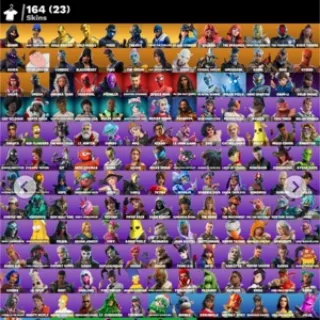 🔥 Fortnite OG Account - 164 skins | IKONIK | Scenario | Chun-Li | Peter Griffin | Omegarok | Renegade Raider