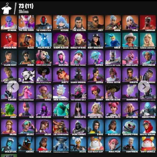 Fortnite Account - 73 Skins 🔥 Ruby Shadows