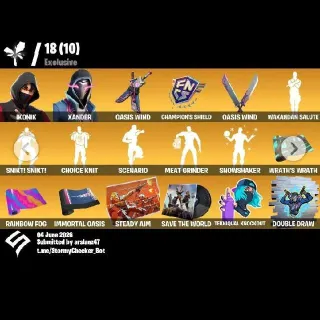 Fortnite OG Account | Ikonik Skin | 85+ Skins | Save The World | PC / Xbox / PSN
