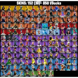 🔥 Fortnite OG Account - 152 Skins👽IKONIK🔥Merry Mint Axe