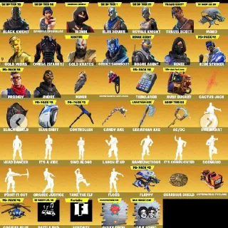 🔥 Fortnite OG Account - 224 skins🔥Black Knight 🔥IKONIK 🔥 Travis Scott