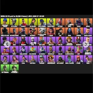 🔥 Fortnite OG Account - 52 skins | The Reaper | Take the L