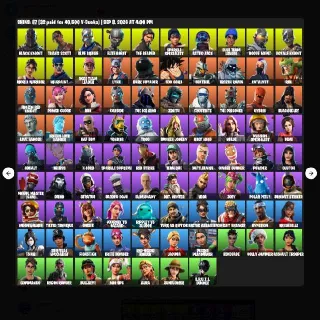 🔥 Fortnite OG Account - Travis Scott Black Knight