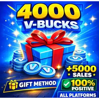 4000 vbucks gift method