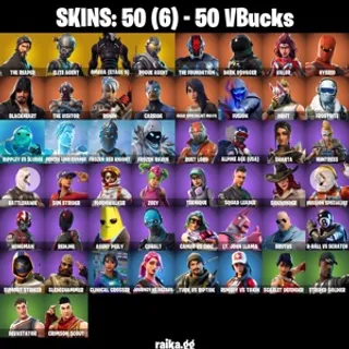 🔥 Fortnite OG Account - 50 skins ⭐️ 50 VB ⭐️ The Reaper | Elite Agent | Take The L | Mako ⭐️ [All Platforms] ⭐️ Mail Access 