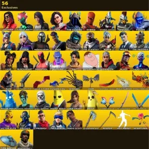 🔥 Fortnite OG Account - 190 skins | Travis Scott | Leviathan Axe