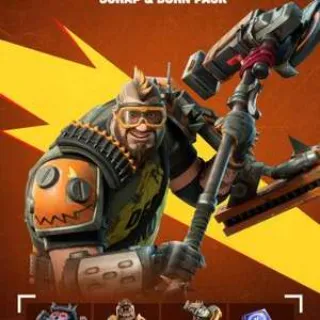 Fortnite -Scrap & Burn Pack + 1500 V-Bucks Challenge XBOX LIVE Key UNITED STATES