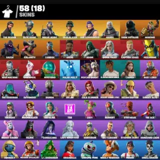 🔥 Fortnite OG Account - 58 SKINS  THE REAPER | take the L | 1700 VBUCKS