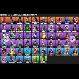 🔥 Fortnite Account - 56 🧥 | Wonder