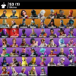 🔥 Fortnite OG Account - 53 skins🔥The Reaper🔥Elite Agent🔥Take The L🔥1400 VB