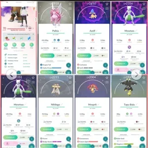 🔥 Pokemon Go Account - 70 LEVEL ACCOUNT ⚜ 83 Legendary 🐉 104 SHINIES✨