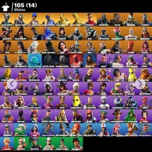 🔥 Fortnite OG Account - 105 skins | Elite Agent | Take The L | Rogue Agent | Omega | Orange Justice 