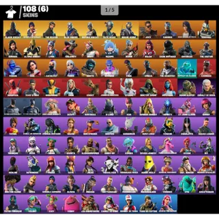 🔥 Fortnite OG Account - Black Knight 🍁108