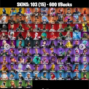 🔥 Fortnite OG Account - 103 Skins | Cloud Striker | Lara Croft