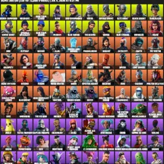 🔥 Fortnite OG Account - 209 Skins IKONIK | Black knight