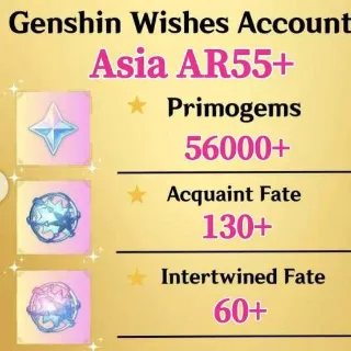 Genshin Impact 56K Primogems