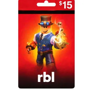 $15 Gift Card 15 usd RBL (Auto Delivery)