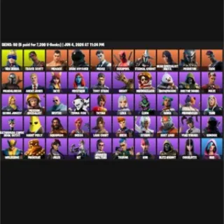 🔥 Fortnite OG Account - 50 Skins| Take The L | Travis Scott