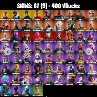 Fortnite Founder Account ⚡ Nocturno + OG STW Ultimate Edition | 67 Skins