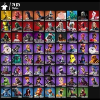 🔥 Fortnite OG Account - 71 skins❤️Gold Midas❤️Valeria❤️Gear Specialist Maya