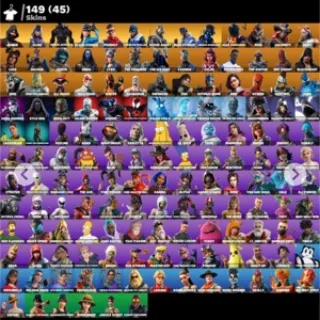 🔥 Fortnite OG Account - 149 skins | IKONIK | Glow