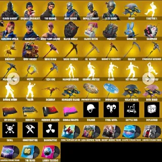50 skins ♥️ OG STW  | Black Knight | Sparkle Specialist | The Reaper | Blue Squire | Take The L