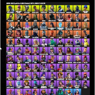🔥 Fortnite OG Account - 109 skins Travis Scott I Take the L I Trailblazer I The Reaper 