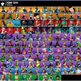 [PC/PSN/XBOX] 129 SKINS/OG STW/DUMMY SUPREME/LINA SCORCH/SUBZERO CRYPTIC/POINT PATROLLER/CLOUD STRIKER/SPECTRA KNIGHT 