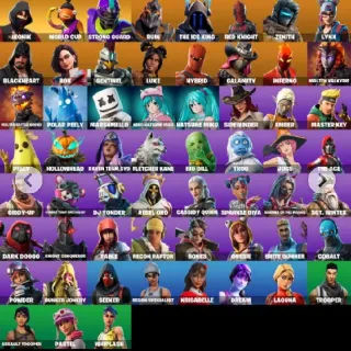 [PC/XBOX] 59 skins | IKONIK | WORLD CUP | Strong Guard | Reaper Axe | Ruin | The Ice King | Red Knight | Zenith | Lynx