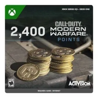 2400 Call of Duty: Modern Warfare Points (Xbox One) Xbox Live Key GLOBAL