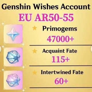 Genshin Impact 47K Primogems