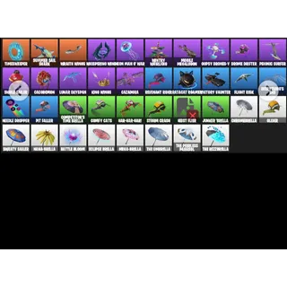 Fortnite Account 16 Skins | Ahsoka + Solid Snake | Full Access | Instant Delivery